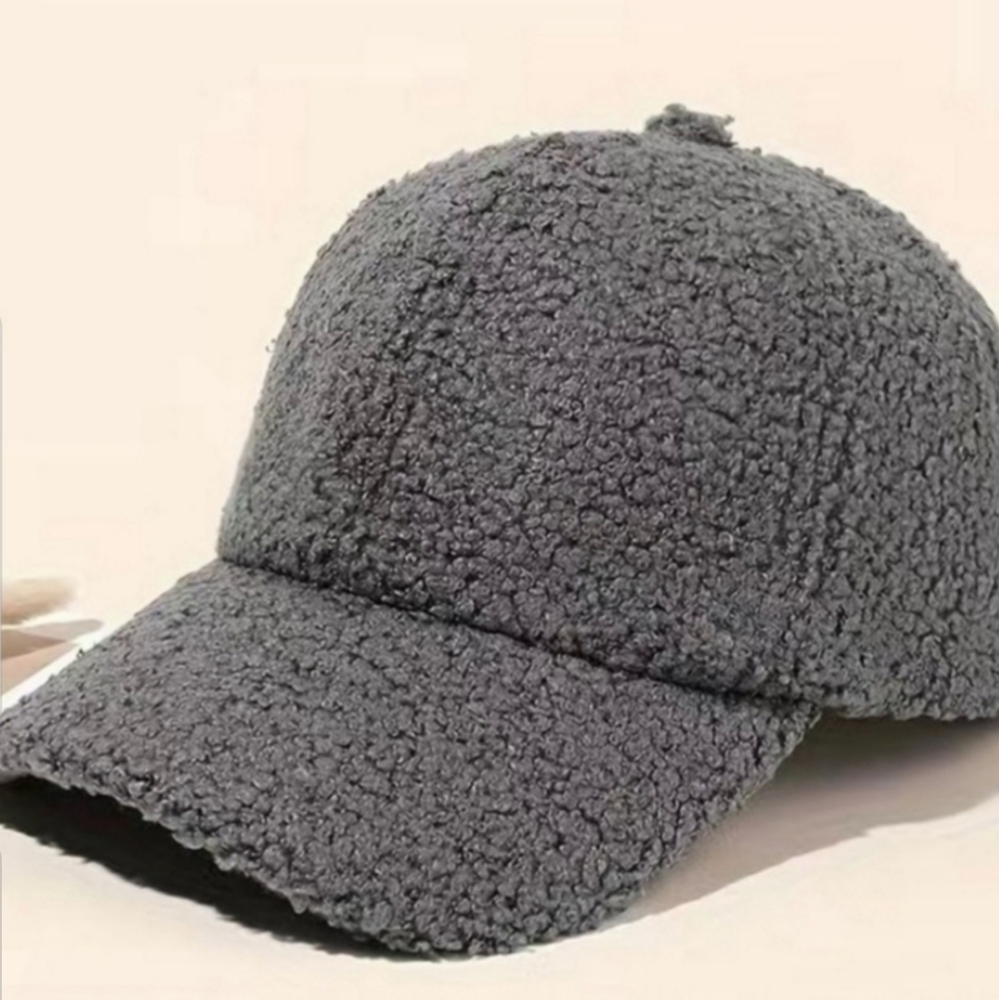 Mod Gray Sherpa Cap - Picture 2 of 3